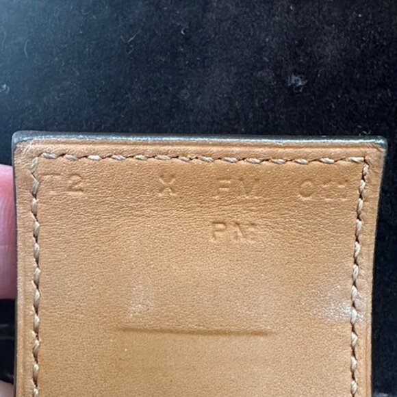 AUTHENTIC HERMES Collier De Chien Lizard / Rose Gold Cuff - Picture 11 of 11